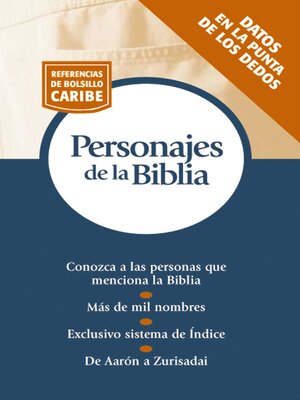 cover image of Personajes de la Biblia